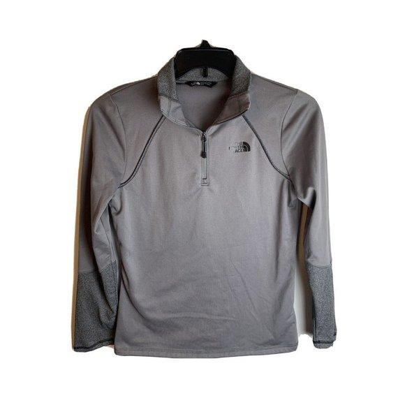 The North Face Versitas Running Womens Gray Jacket‎ Sz Medium Smooth-face - Picture 1 of 12